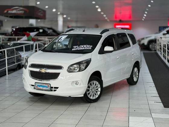 CHEVROLET SPIN 1.8 LT 8V FLEX 4P AUTOMÁTICO CHEVROLET SPIN 1.8 LT 8V FLEX 4P AUTOMÁTICO